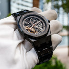 Audemars-piguet - royal oak double balance wheel - Black