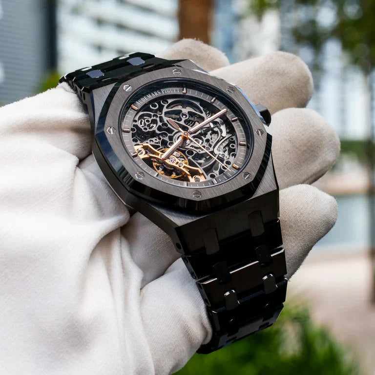 Audemars-piguet - royal oak double balance wheel - Black