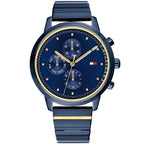 Tommy Hilfiger Blake 1781893 Multi-Function Blue Dial Navy Blue Stainless Steel Women's Watch