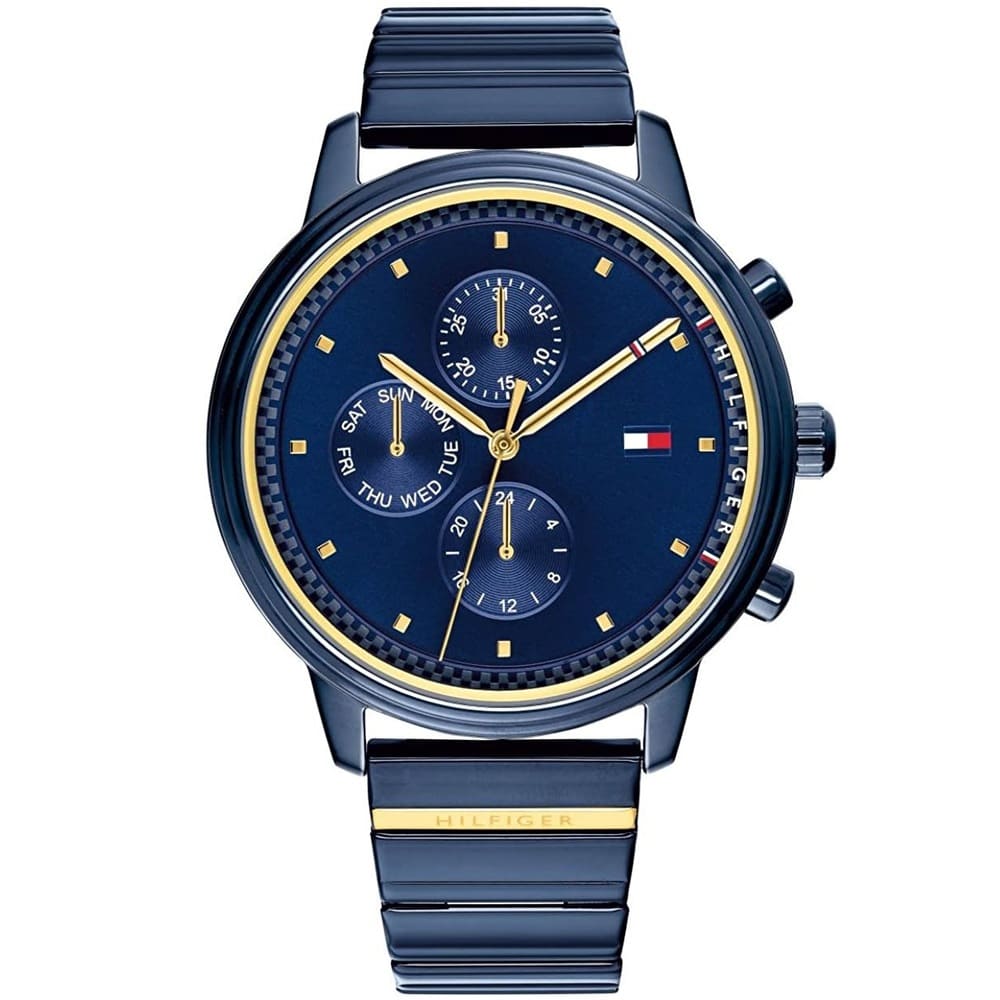 Tommy Hilfiger Blake 1781893 Multi-Function Blue Dial Navy Blue Stainless Steel Women's Watch