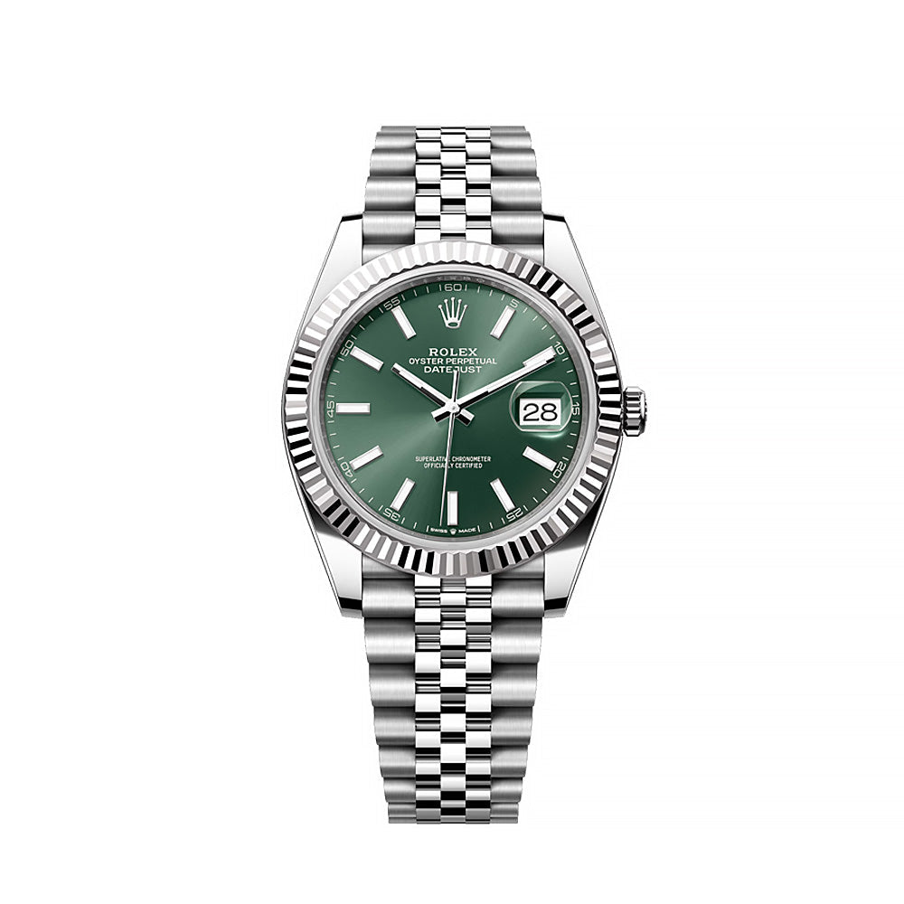 Rolex Datejust 41mm Green Dial