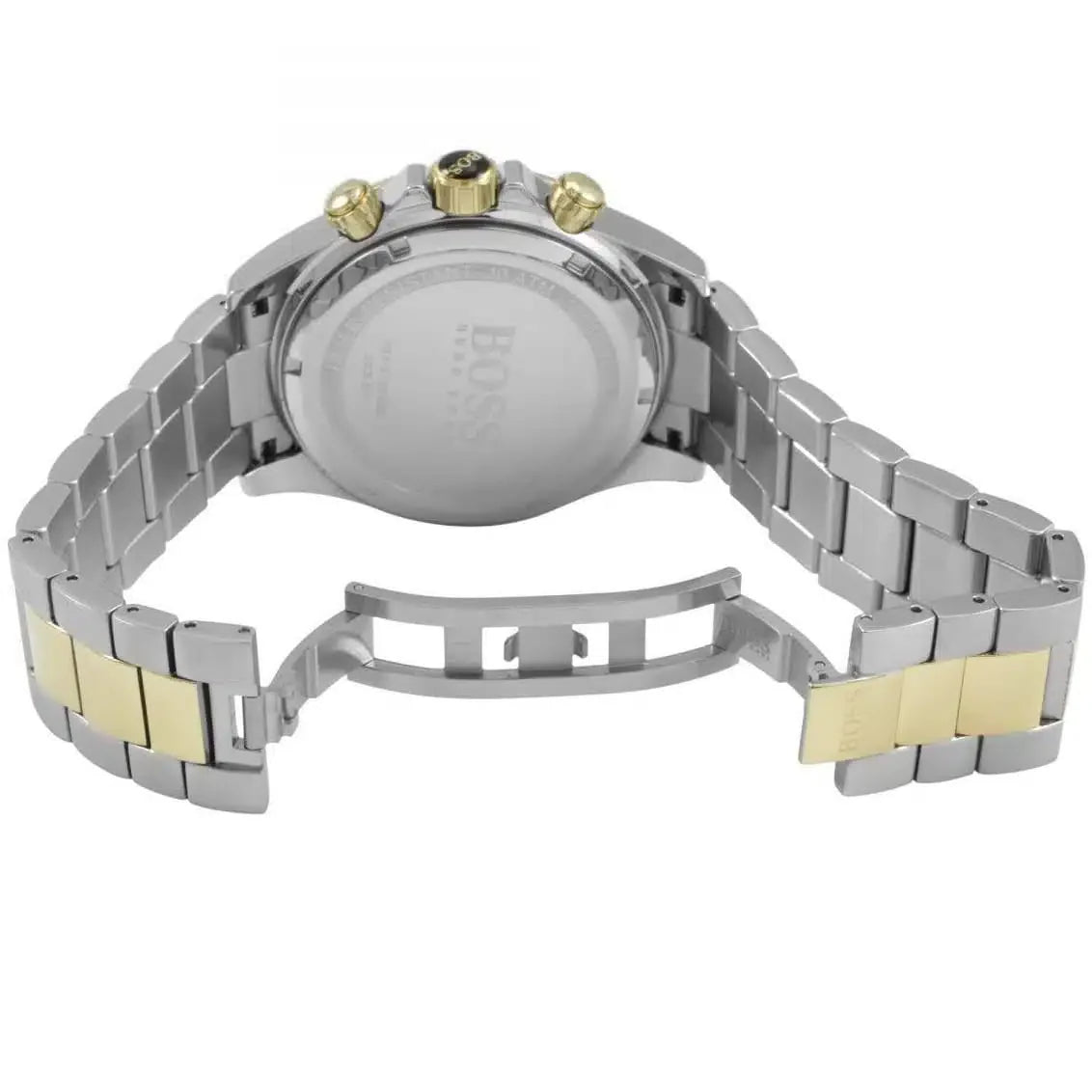 Hugo Boss Ikon 1512960 Two-Tone Silver & Gold Chronograph Men's Watch