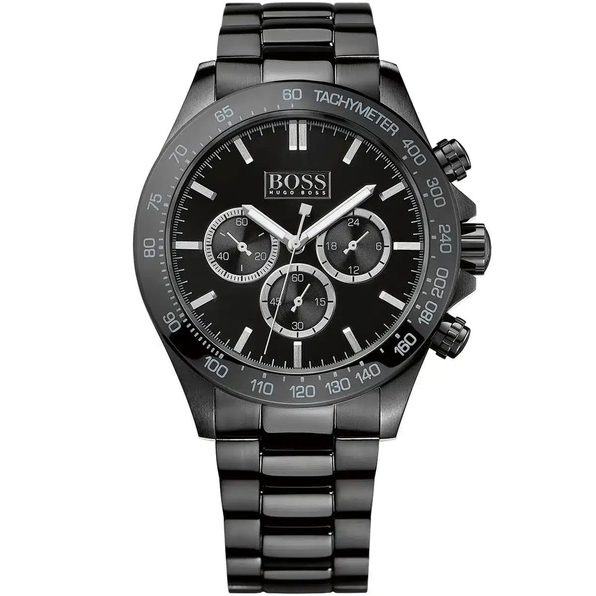 Hugo Boss Ikon 1512961 Black Ion-Plated Case Black Dial Black Metal Men's Watch