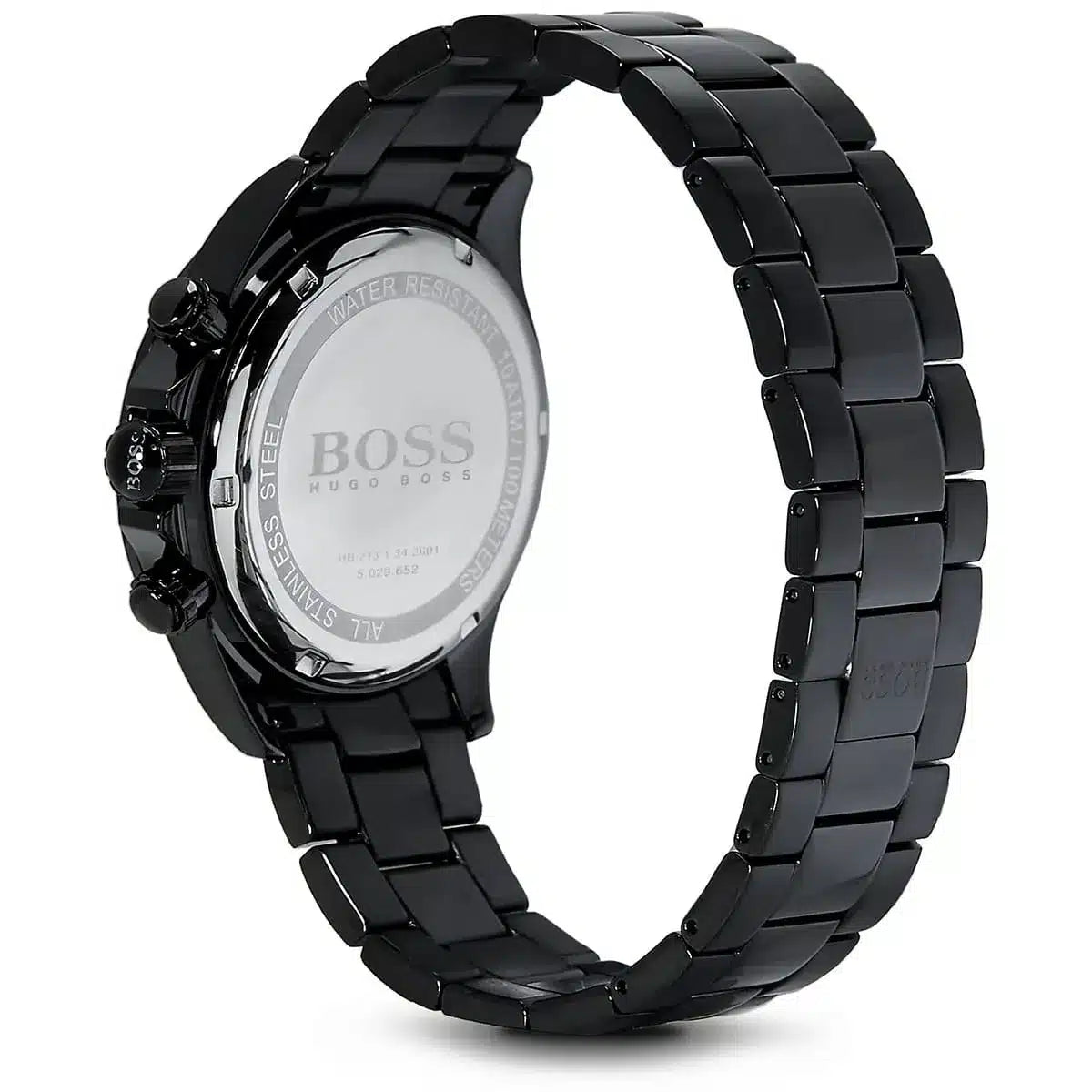 Hugo Boss Ikon 1512961 Black Ion-Plated Case Black Dial Black Metal Men's Watch