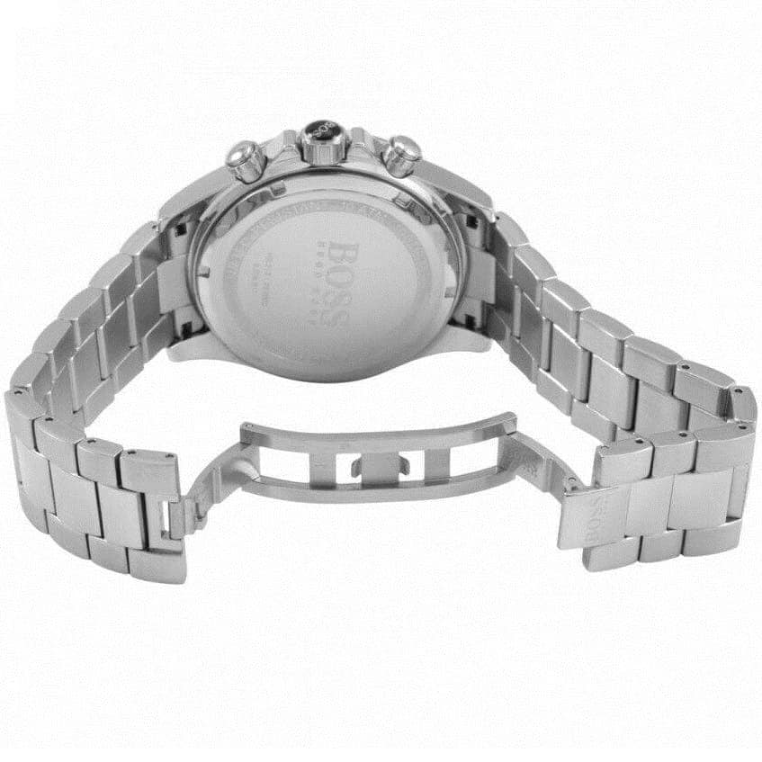 Hugo Boss Ikon 1512962 Silver Case Silver Dial Silver Metal Men's Watch