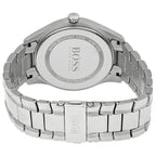 Hugo Boss Ambassador 1513025 Silver Case Black Dial Silver Metal Men's Watch