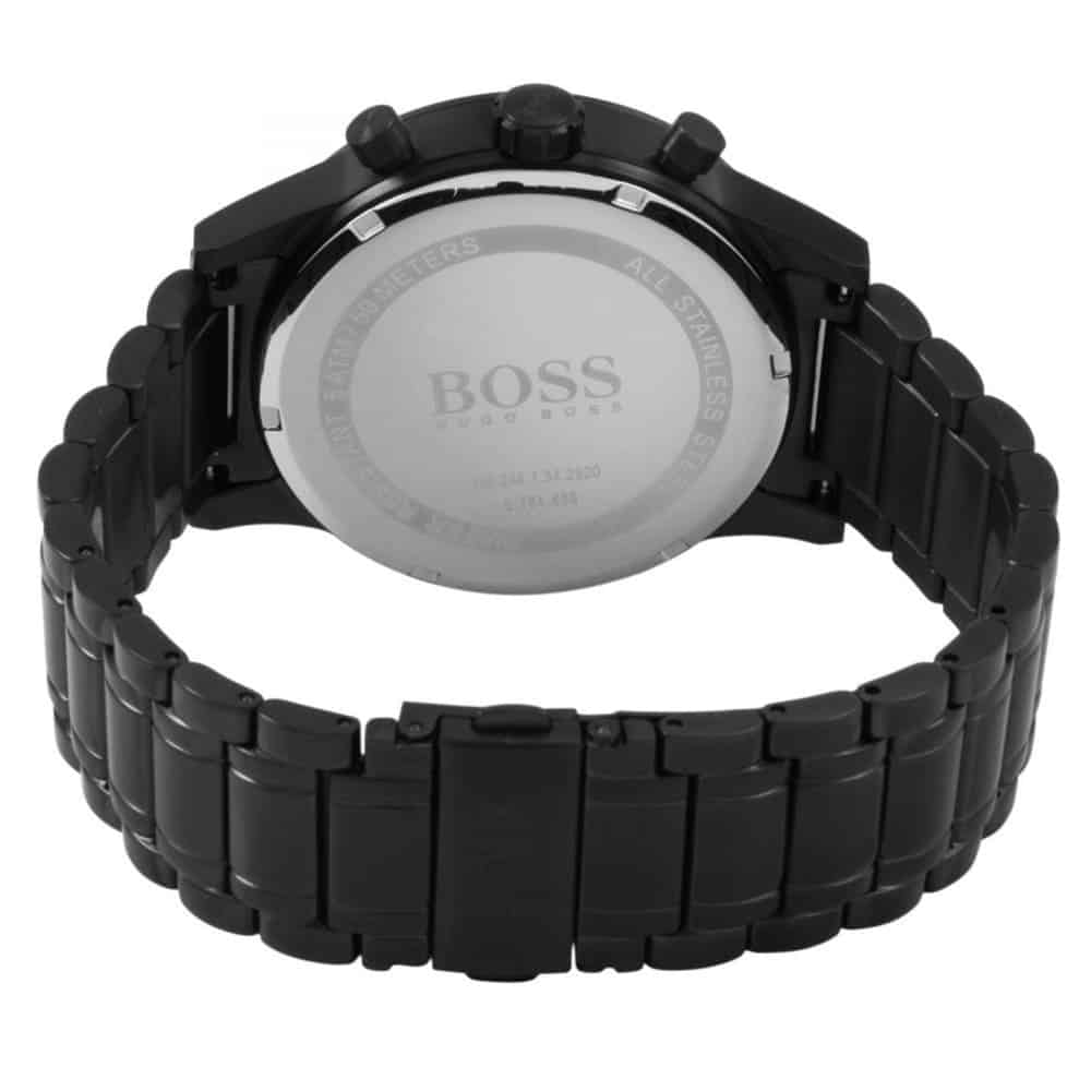 Hugo Boss Aeroliner 1513275 Black Ion-Plated Case Black Dial Men's Watch