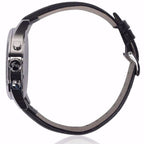 Hugo Boss Jet 1513279 Silver Case Black Dial Black Leather Men's Watch