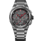 Hugo Boss Supernova 1513361 Gray Ion-Plated Case Gray Dial Men's Watch