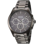 Hugo Boss Onyx 1513364 Gray Ion-Plated Stainless Steel Gray Dial Men's Watch