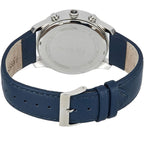 Hugo Boss Runner 1513431 Silver Case Blue Dial Blue Leather Men's Watch