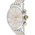 Hugo Boss Navigator 1513499 Runner Two-Tone Silver Gold White Dial Men's Watch