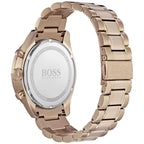 Hugo Boss Trophy 1513632 Rose Gold Case Gray Dial Rose Gold Metal Men's Watch