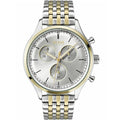 Hugo Boss Companion 1513654 Two-Tone Silver Gold Case Silver Dial Men's Watch