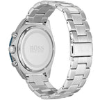 Hugo Boss Intensity 1513665 Silver Case Blue Dial Blue Bezel Men's Watch