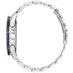 Hugo Boss Intensity 1513665 Silver Case Blue Dial Blue Bezel Men's Watch