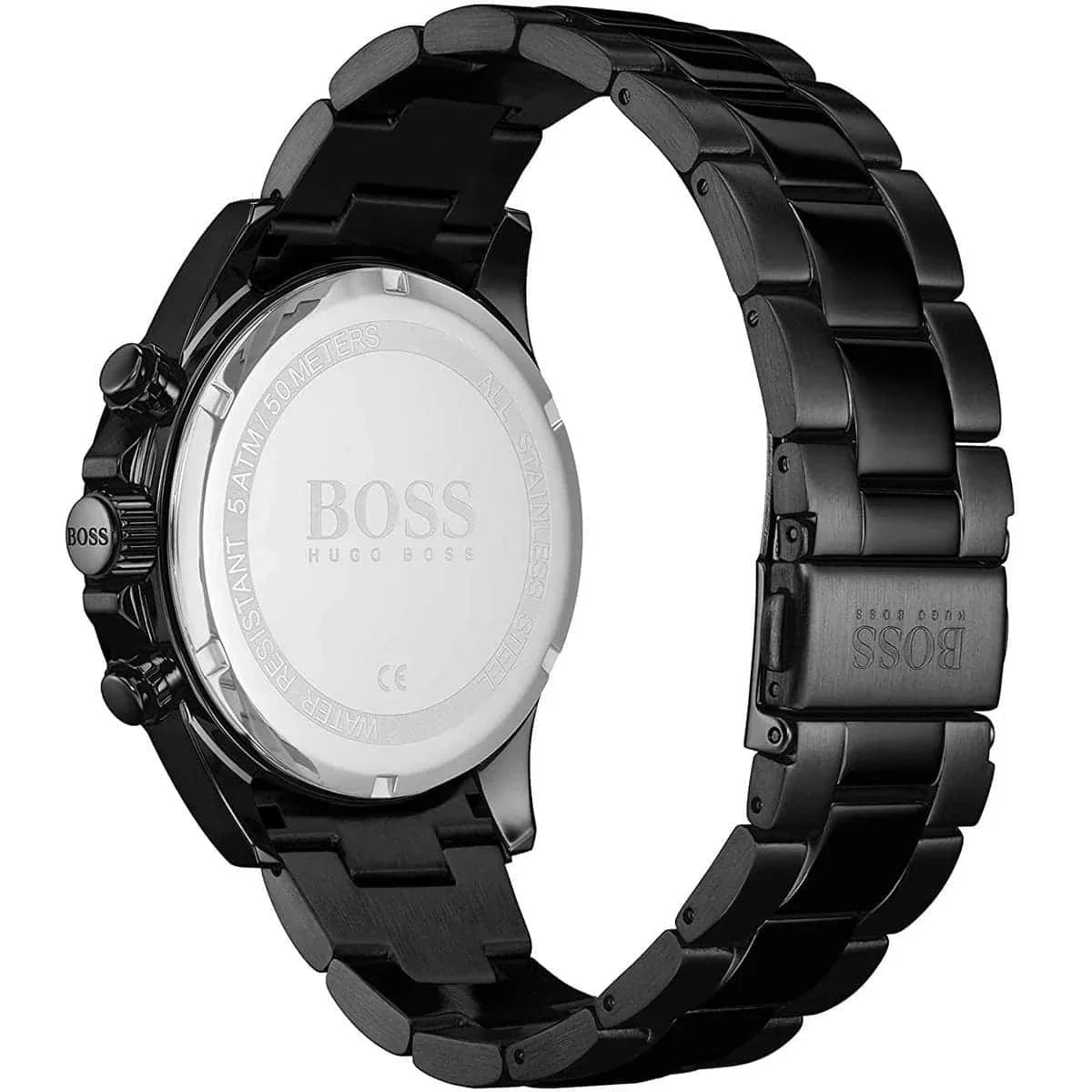 Hugo Boss Hero Sport 1513754 Black IP Chronograph Men's Watch