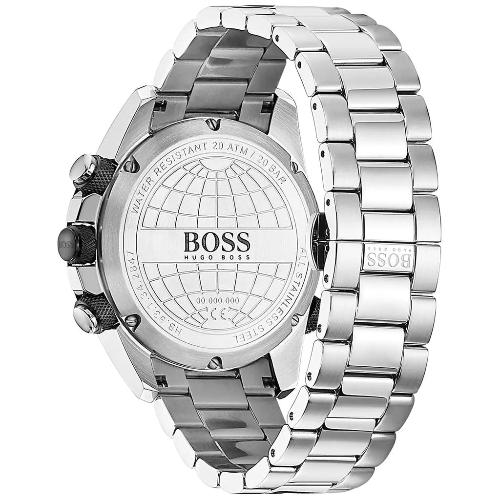 Hugo Boss Nomad 1513774 Silver Case Gray Dial Silver Metal Men's Watch