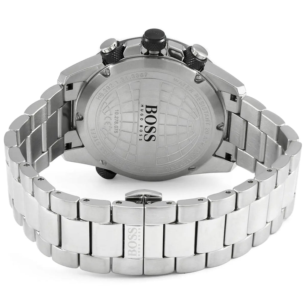 Hugo Boss Nomad 1513774 Silver Case Gray Dial Silver Metal Men's Watch