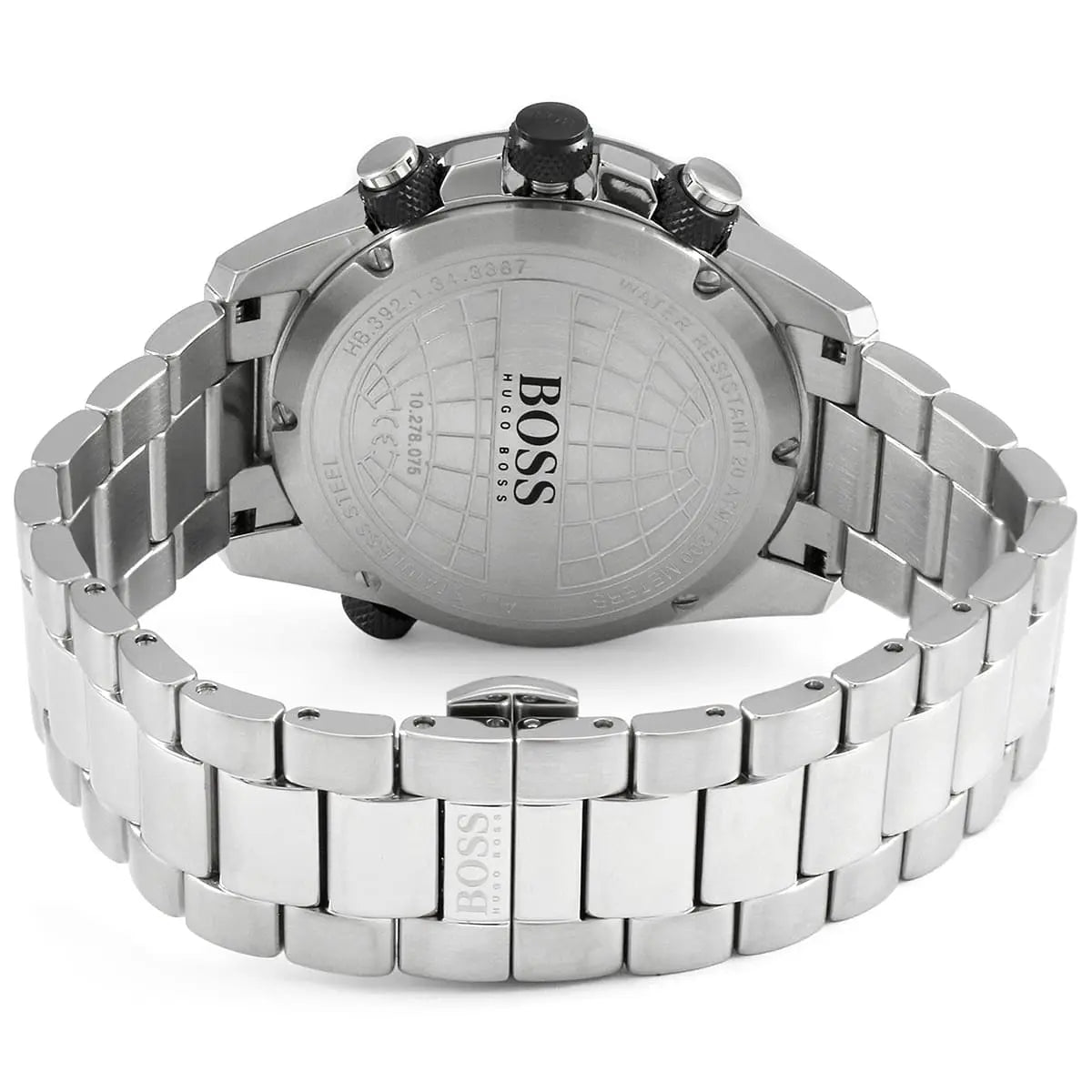 Hugo Boss Nomad 1513774 Silver Case Gray Dial Silver Metal Men's Watch