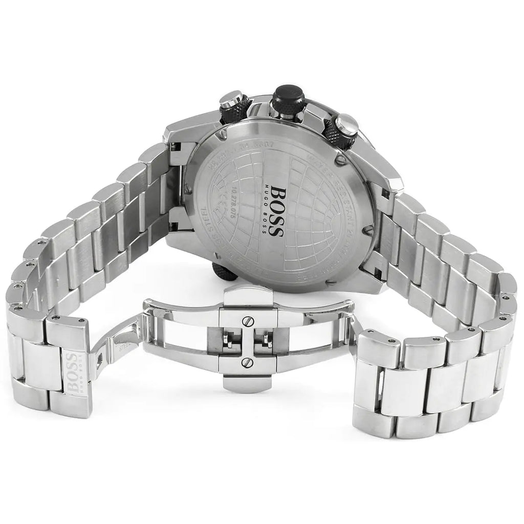 Hugo Boss Nomad 1513774 Silver Case Gray Dial Silver Metal Men's Watch