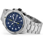 Hugo Boss Vela 1513775 Silver Case Blue Dial Silver Metal Men's Watch