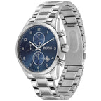 Hugo Boss Skymaster 1513784 Silver Case Blue Dial Silver Metal Men's Watch