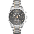 Hugo Boss Skymaster 1513789 Two-Tone Silver Rose Gold Case Gray Dial Men's Watch