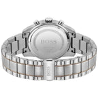 Hugo Boss Skymaster 1513789 Two-Tone Silver Rose Gold Case Gray Dial Men's Watch