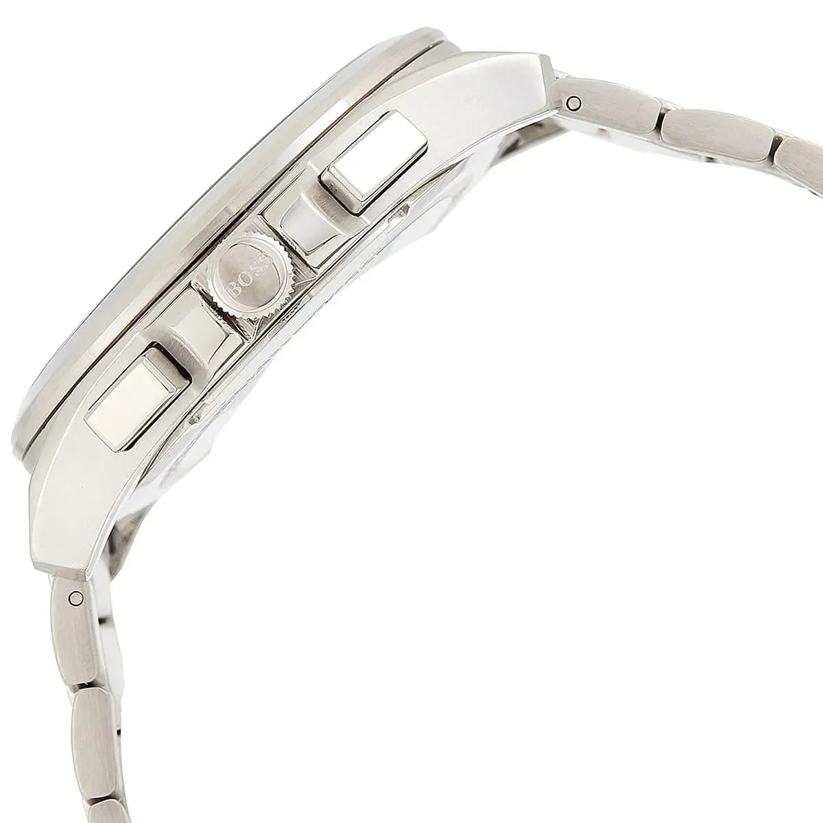 Hugo Boss Grandmaster 1513884 Silver Case Blue Dial Silver Metal Men's Watch