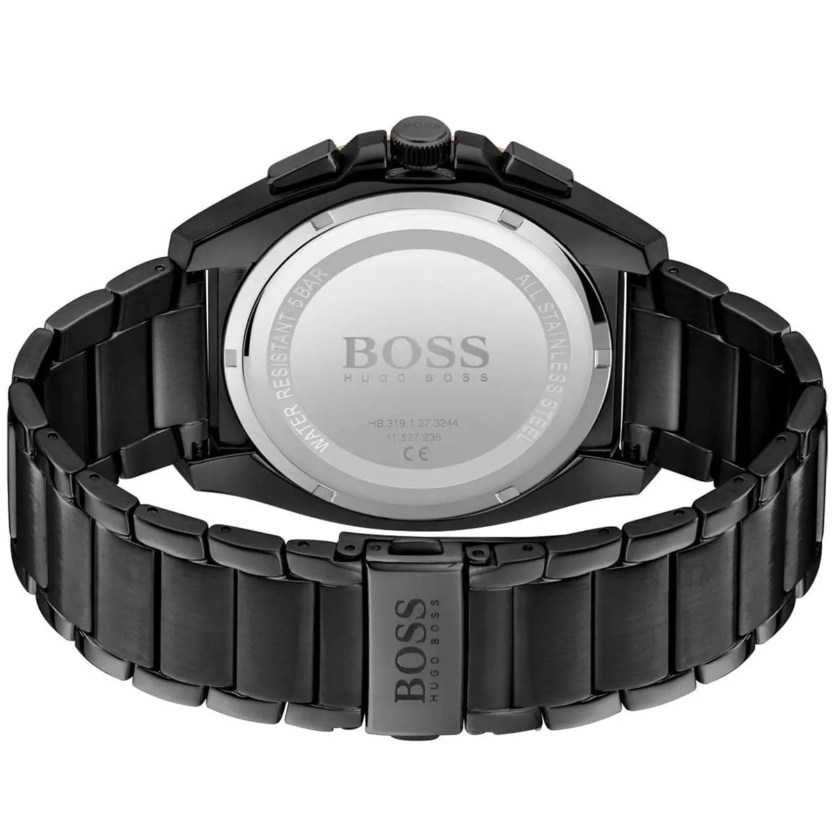 Hugo Boss Grandmaster 1513885 Gunmetal Rose Gold Chronograph Men's Watch