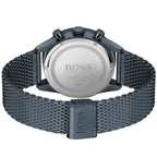 Hugo Boss Pilot Edition 1513887 Blue Ion-Plated Stainless Steel mesh Blue Dial Men's Watch