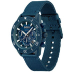 Hugo Boss Admiral 1513919 Blue Ocean Plastic Case Blue Dial Blue Fiber Men's Watch