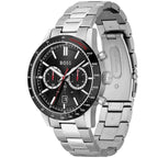 Hugo Boss Allure 1513922 Silver Case Black Dial Silver Metal Men's Watch