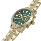 Hugo Boss Allure 1513923 Gold Ion-Plated Stainless Steel Green Dial Men's Watch
