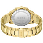 Hugo Boss Allure 1513923 Gold Ion-Plated Stainless Steel Green Dial Men's Watch