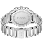 Hugo Boss Dapper 1513927 Silver Case Blue Dial Silver Metal Link Men's Watch