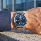 Hugo Boss Sophio 1513942 Silver Case Blue Dial Silver Mesh Bracelet Men's Watch