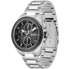 Hugo Boss Volane 1513949 Silver Case Black Dial Silver Metal Men's Watch