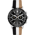 Hugo Boss Allure 1513963 Black Case Black Dial Multicolored Fiber Men's Watch