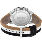Hugo Boss Allure 1513963 Black Case Black Dial Multicolored Fiber Men's Watch