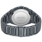 Hugo Boss Steer 1513996 Gray Ion-Plated Stainless Steel Gray Dial Men's Watch