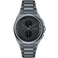 Hugo Boss Steer 1513996 Gray Ion-Plated Stainless Steel Gray Dial Men's Watch