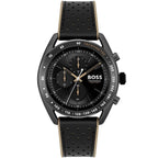 Hugo Boss Centre Court 1514022 Gunmetal Case Black Dial Black Rubber Men's Watch