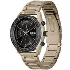 Hugo Boss Centre Court 1514027 Gold Ion-Plated Stainless Steel Black Dial Men's Watch