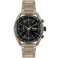 Hugo Boss Centre Court 1514027 Gold Ion-Plated Stainless Steel Black Dial Men's Watch