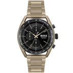 Hugo Boss Centre Court 1514027 Gold Ion-Plated Stainless Steel Black Dial Men's Watch