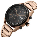 Hugo Boss Centre Court 1514027 Gold Ion-Plated Stainless Steel Black Dial Men's Watch
