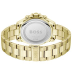 Hugo Boss Runner 1514059 Gold Ion-Plated Stainless Steel Gray Dial Men's Watch