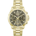 Hugo Boss Runner 1514059 Gold Ion-Plated Stainless Steel Gray Dial Men's Watch